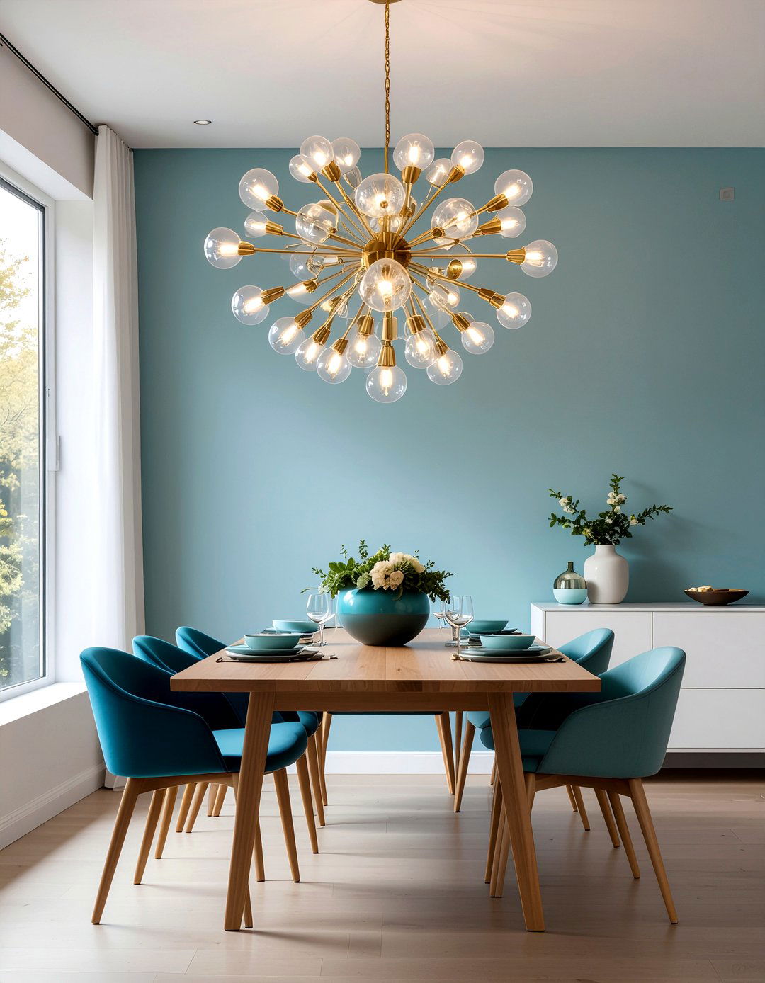 Statement Lighting - 30 eye-catching dining room ideas