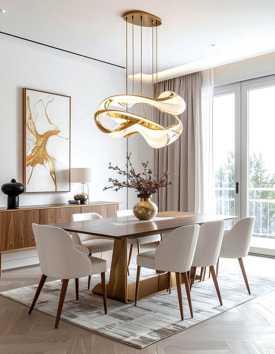 Statement Lighting Dining Room - 30 livable dining room ideas