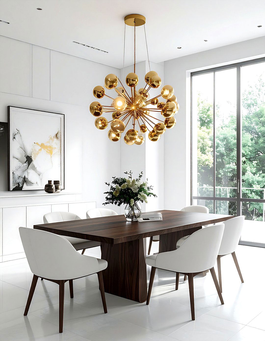 Statement Lighting Fixture - 30 newlywed decor ideas