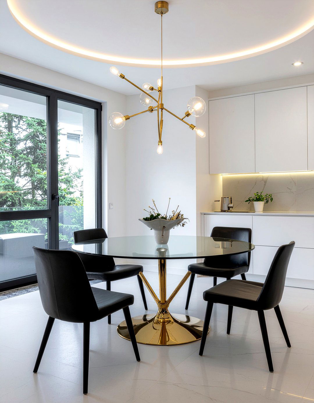 Statement Pendant Light - 30 affordable dining room ideas