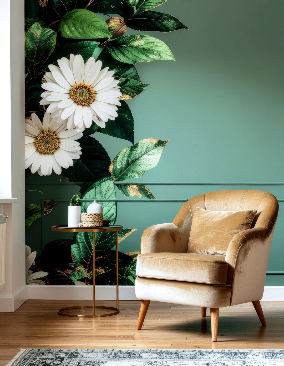 Statement Wallpaper Entryway Wall - 30 living room entryway ideas