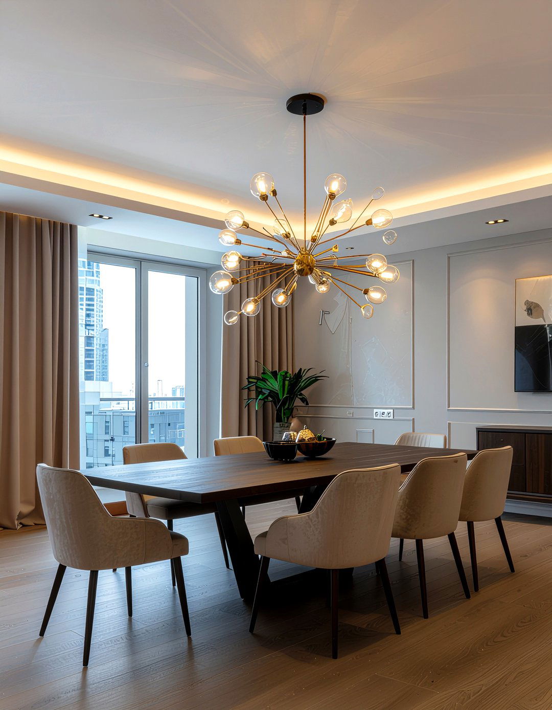 Statement light fixture - 30 enduring decor ideas