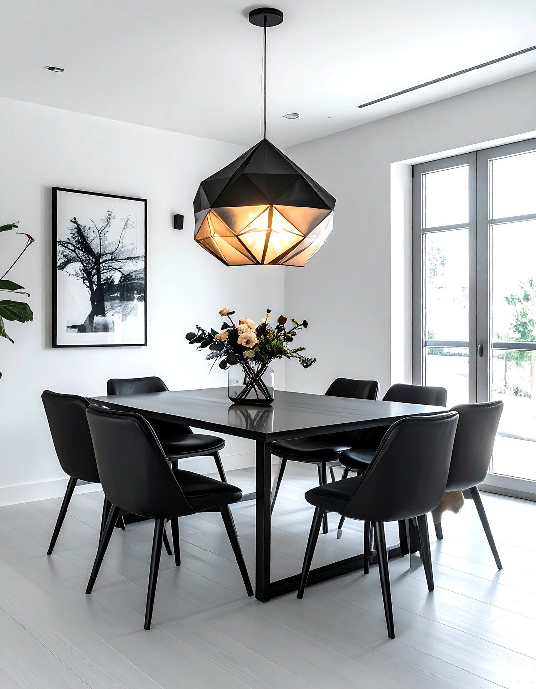 Statement lighting dining room - 30 viral dining room ideas