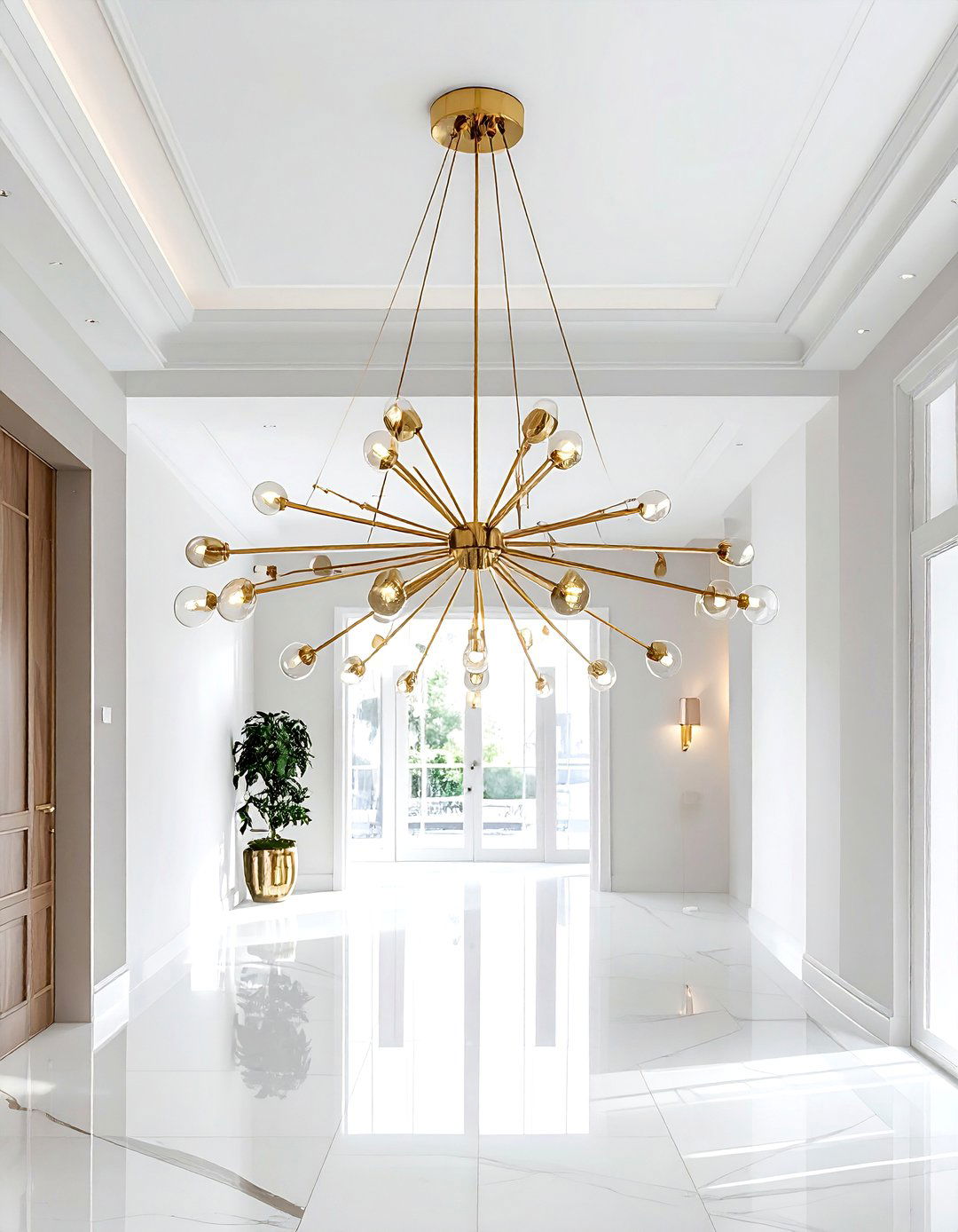 Statement lighting fixture - 30 Real Simple decor ideas