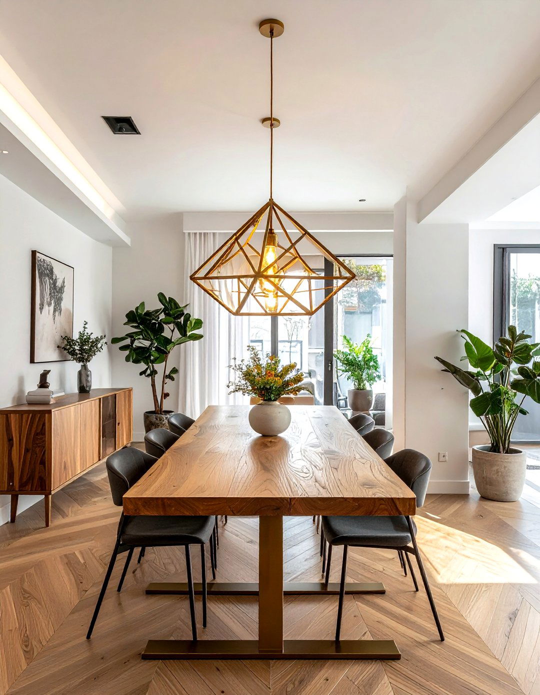 Statement pendant lighting - 30 new homeowner decor ideas