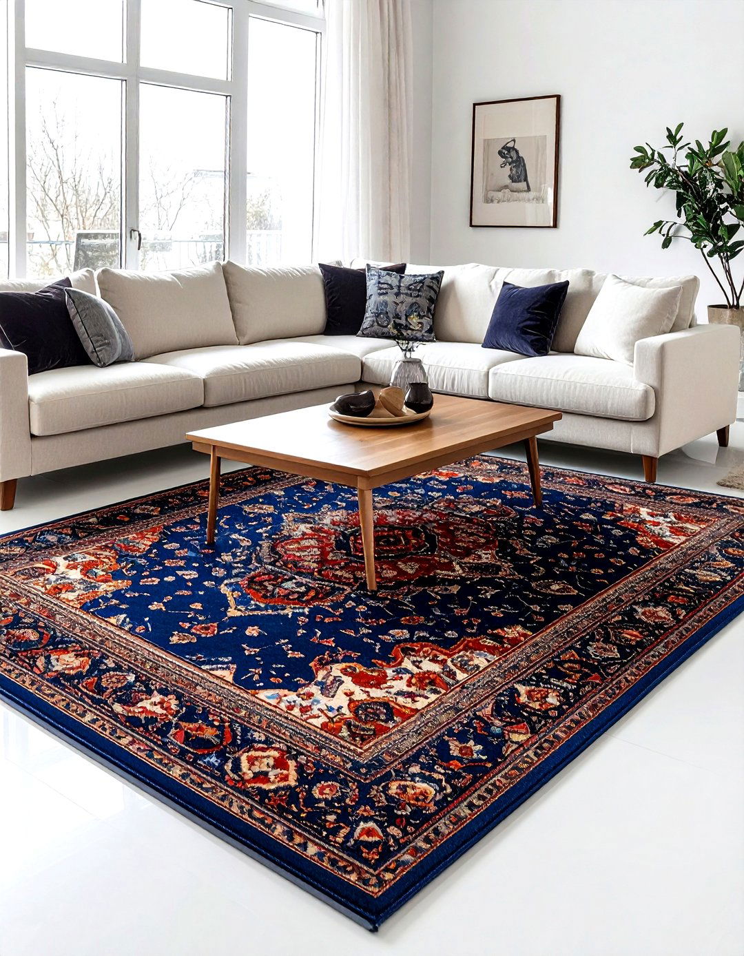 Statement rug - 30 decor improvement ideas
