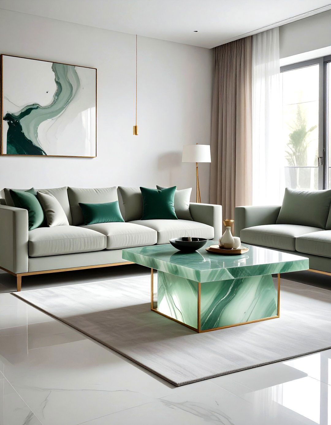 Statement stone table - 30 trending decor ideas