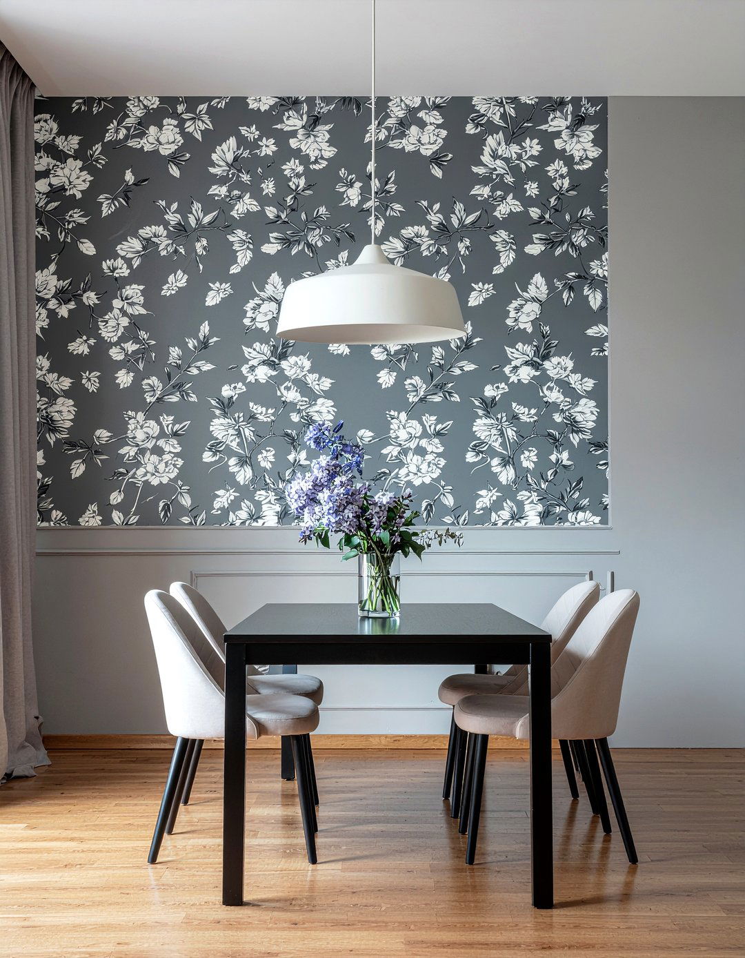 Statement wallpaper dining room - 30 contemporary dining room ideas