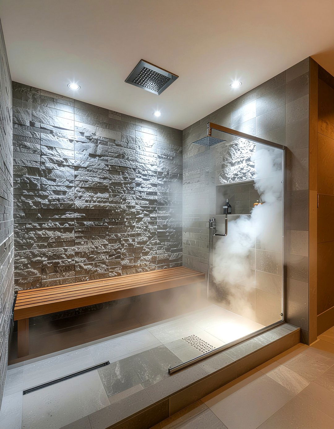 Steam Shower - 30 bathroom future trend ideas