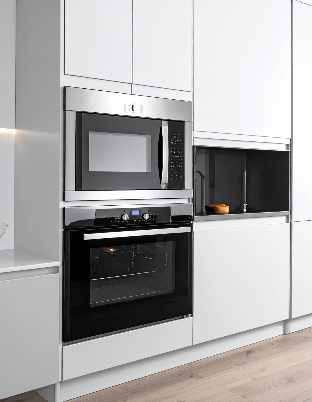 Steam oven and microwave stack - 30 steam oven kitchen ideas