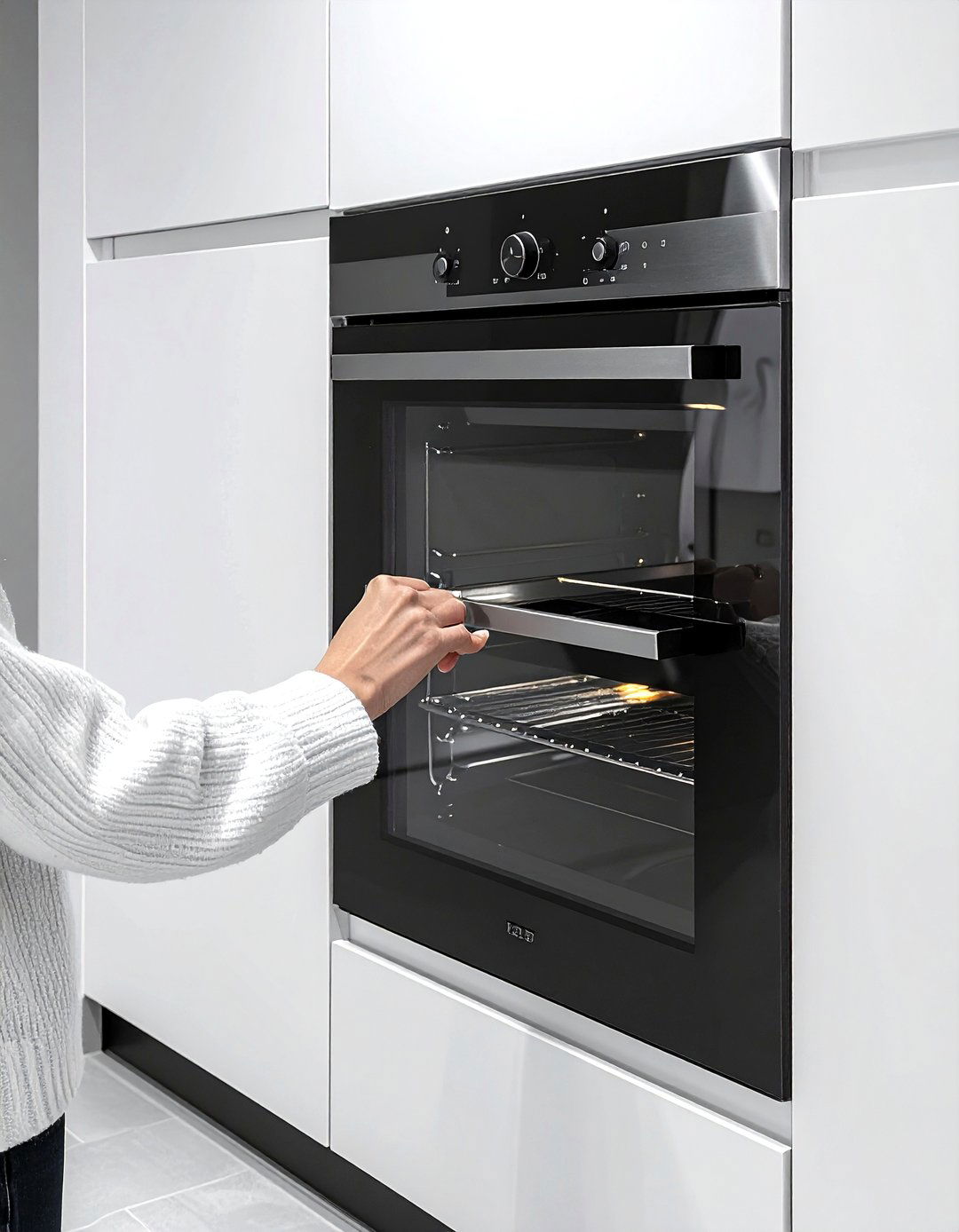 Steam oven at eye level - 30 steam oven kitchen ideas