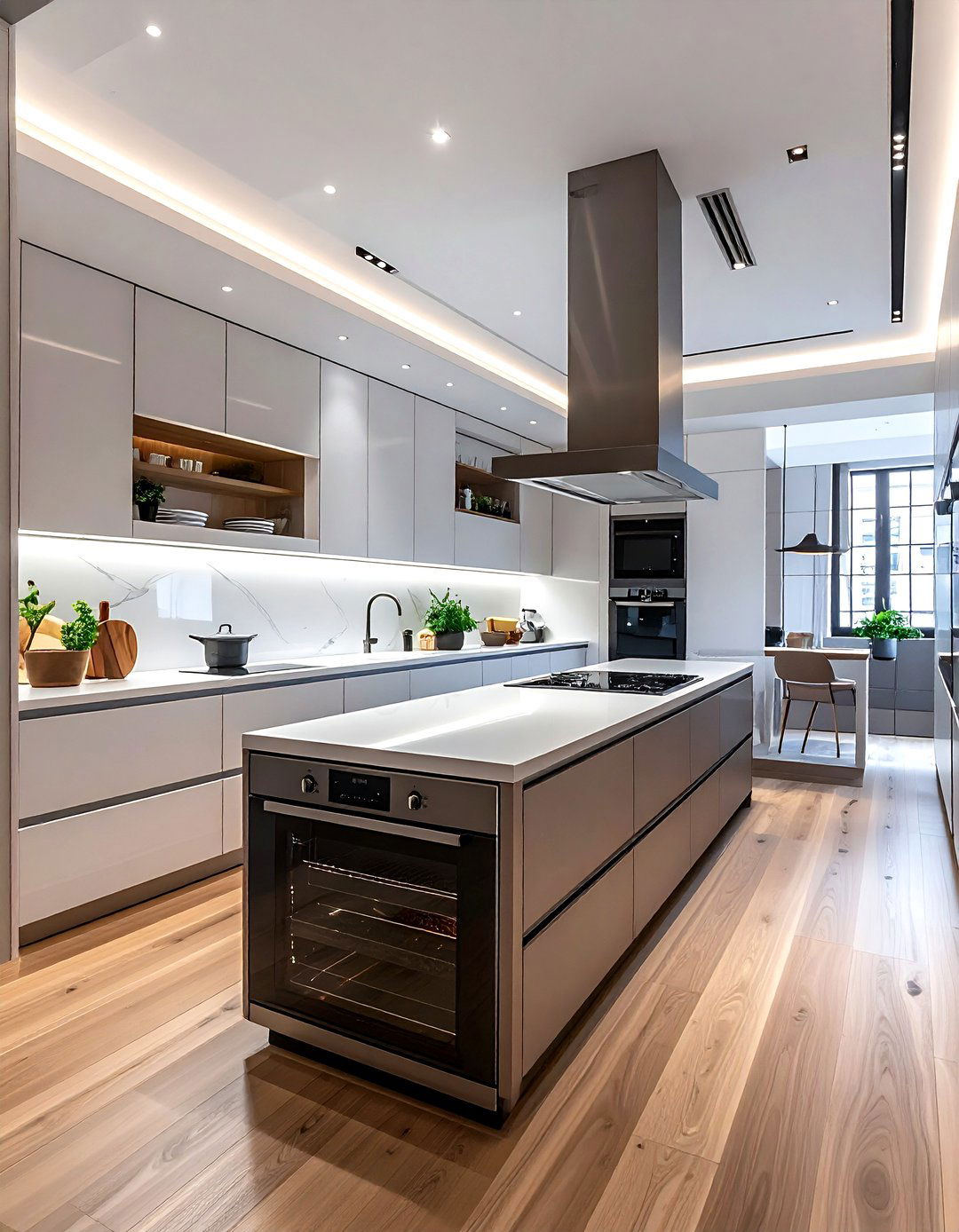 Steam oven in galley kitchen - 30 steam oven kitchen ideas