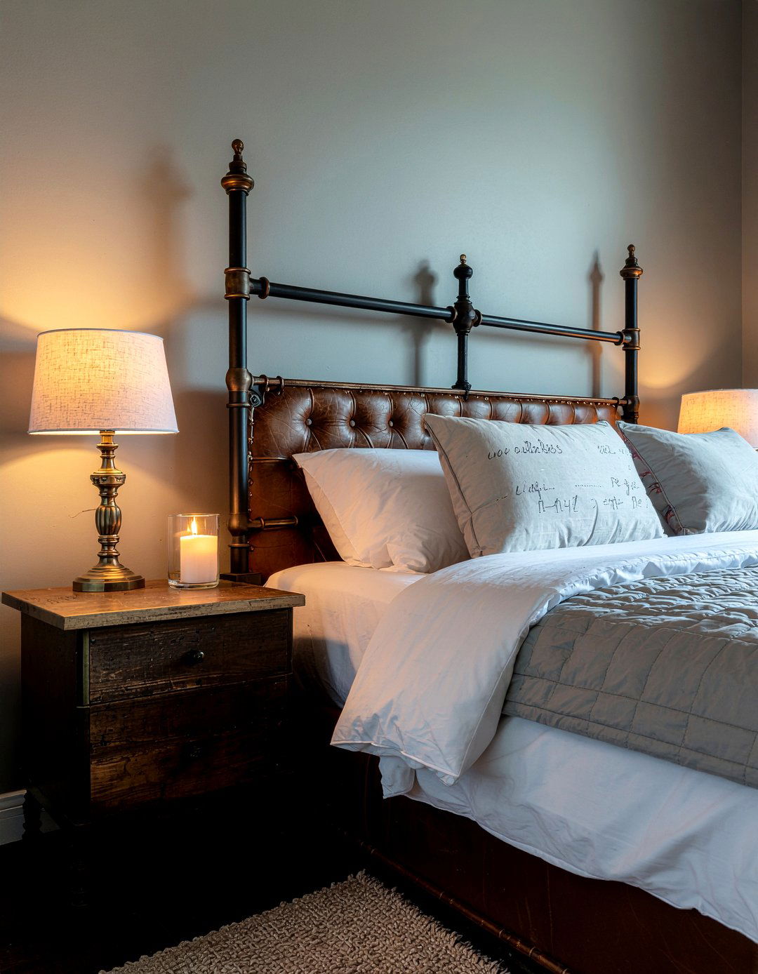 Steampunk Pipe Style - 30 bedroom candle holders