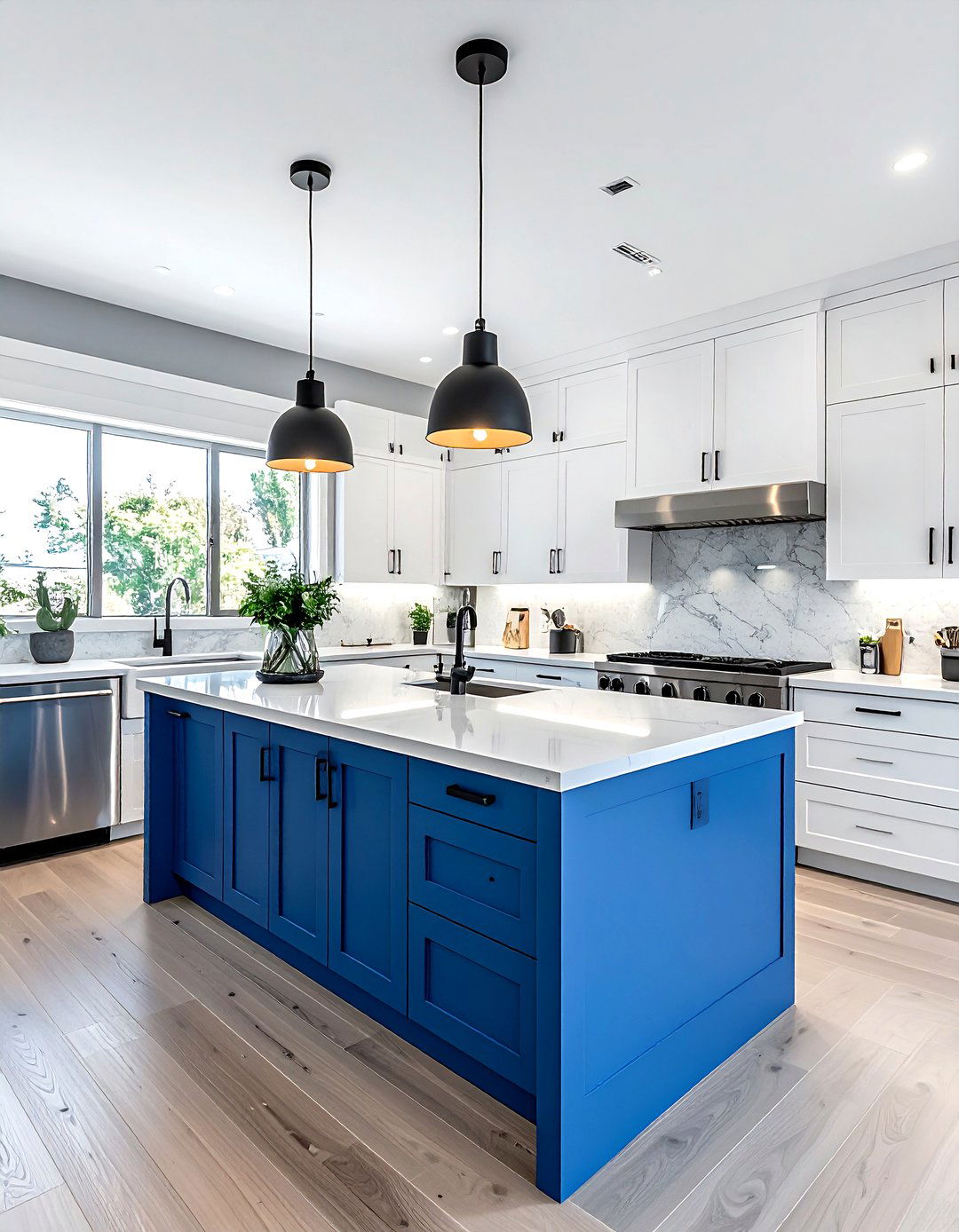 Steel blue paint - 30 paint color ideas
