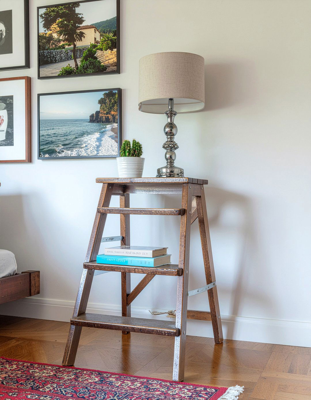 Stepladder - 30 bedroom nightstand alternatives