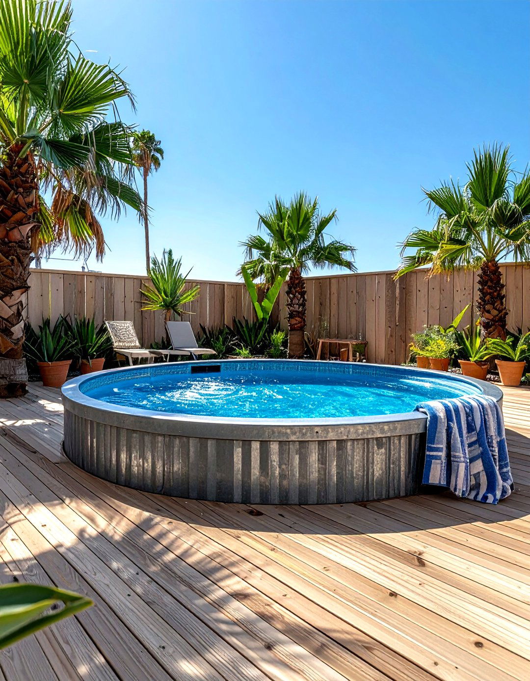 Stock Tank Pool - 30 backyard decor ideas