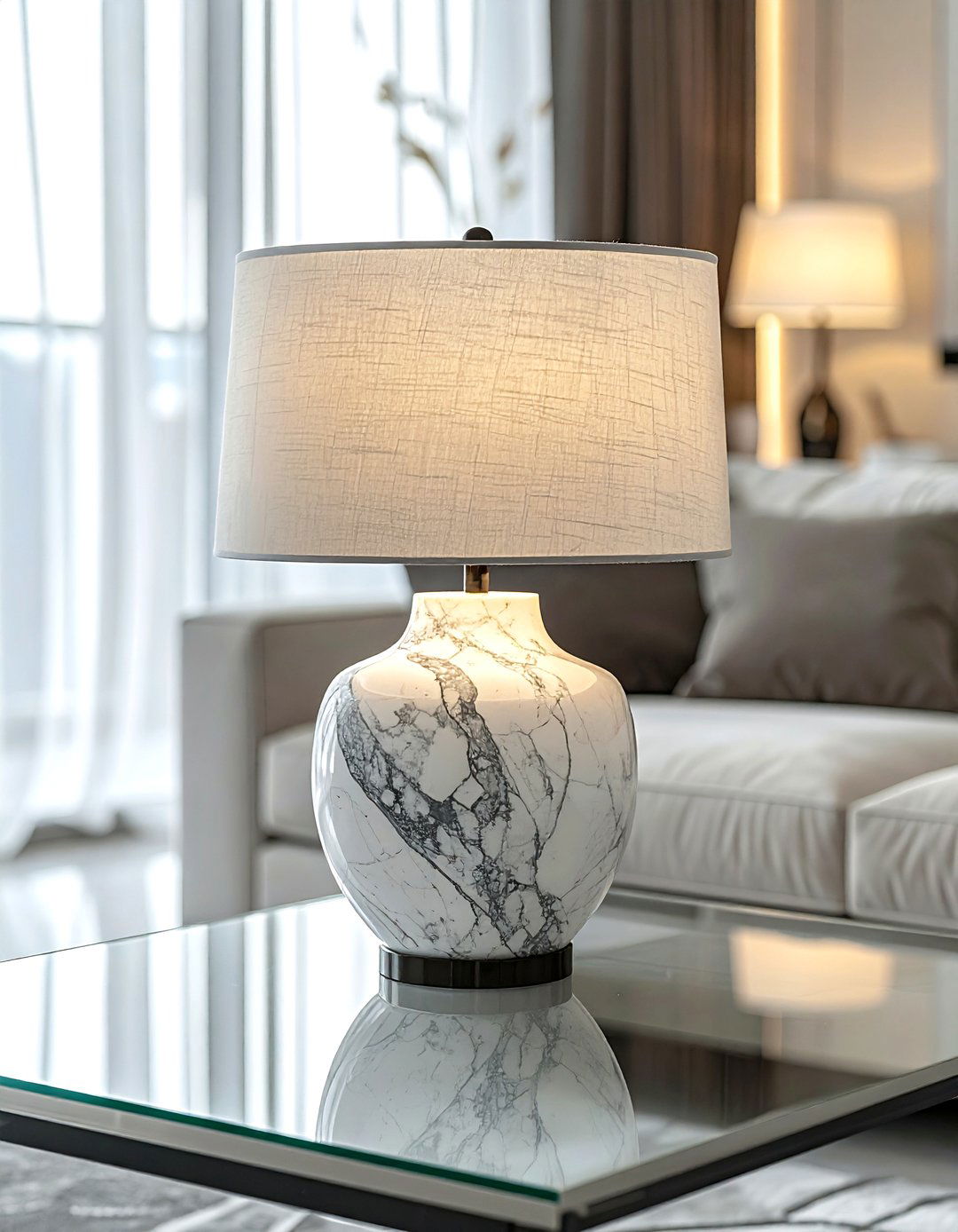 Stone Base Lamp - 30 unique lamp ideas