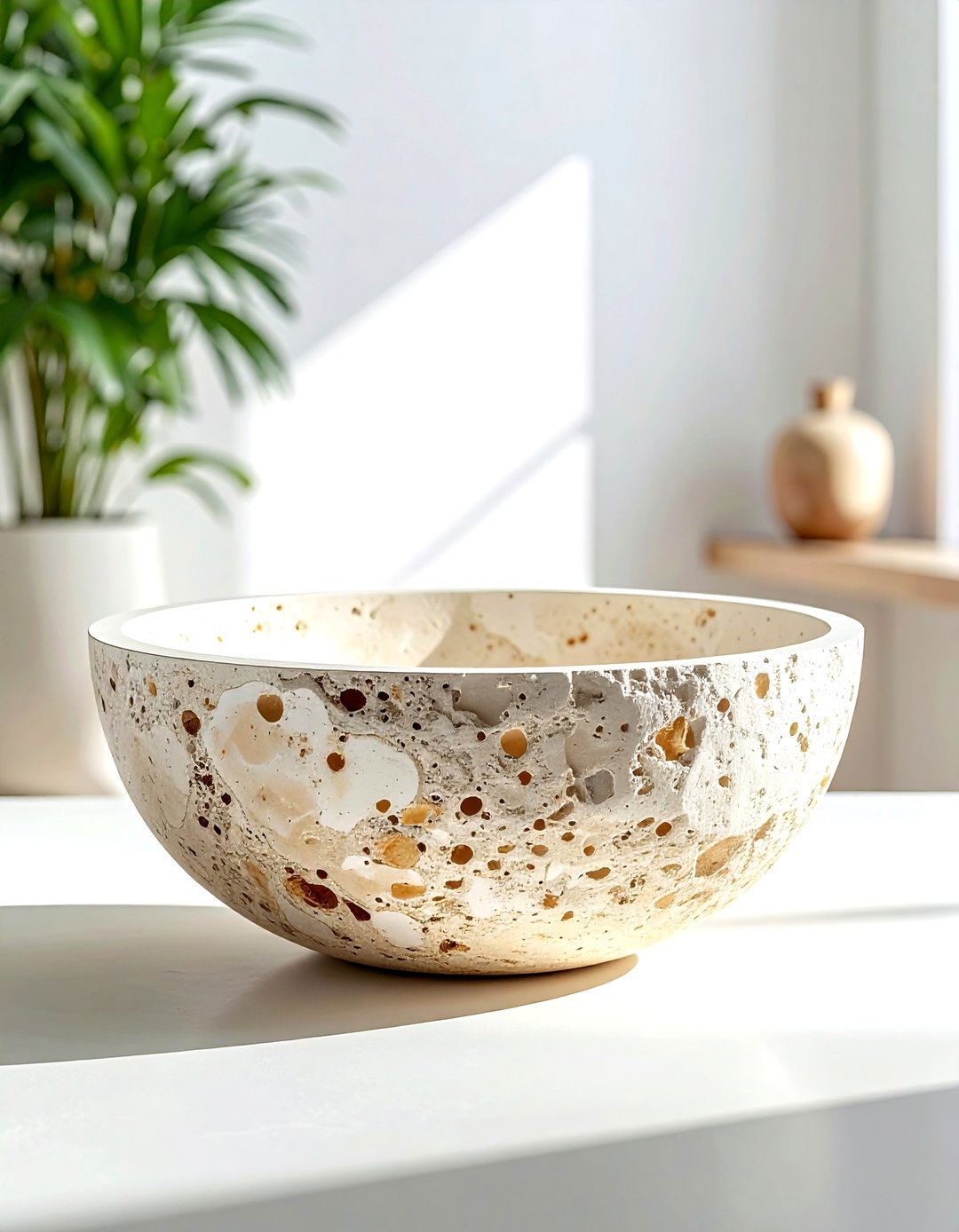 Stone Bowl Centerpiece - 30 bowl centerpiece dining ideas