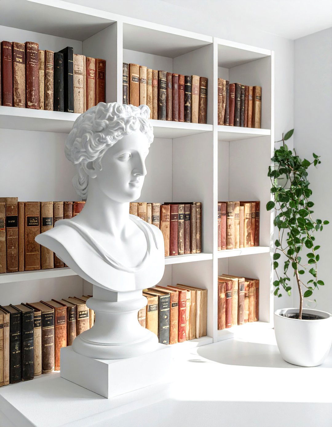 Stone Bust Statues - 30 secondhand decor ideas