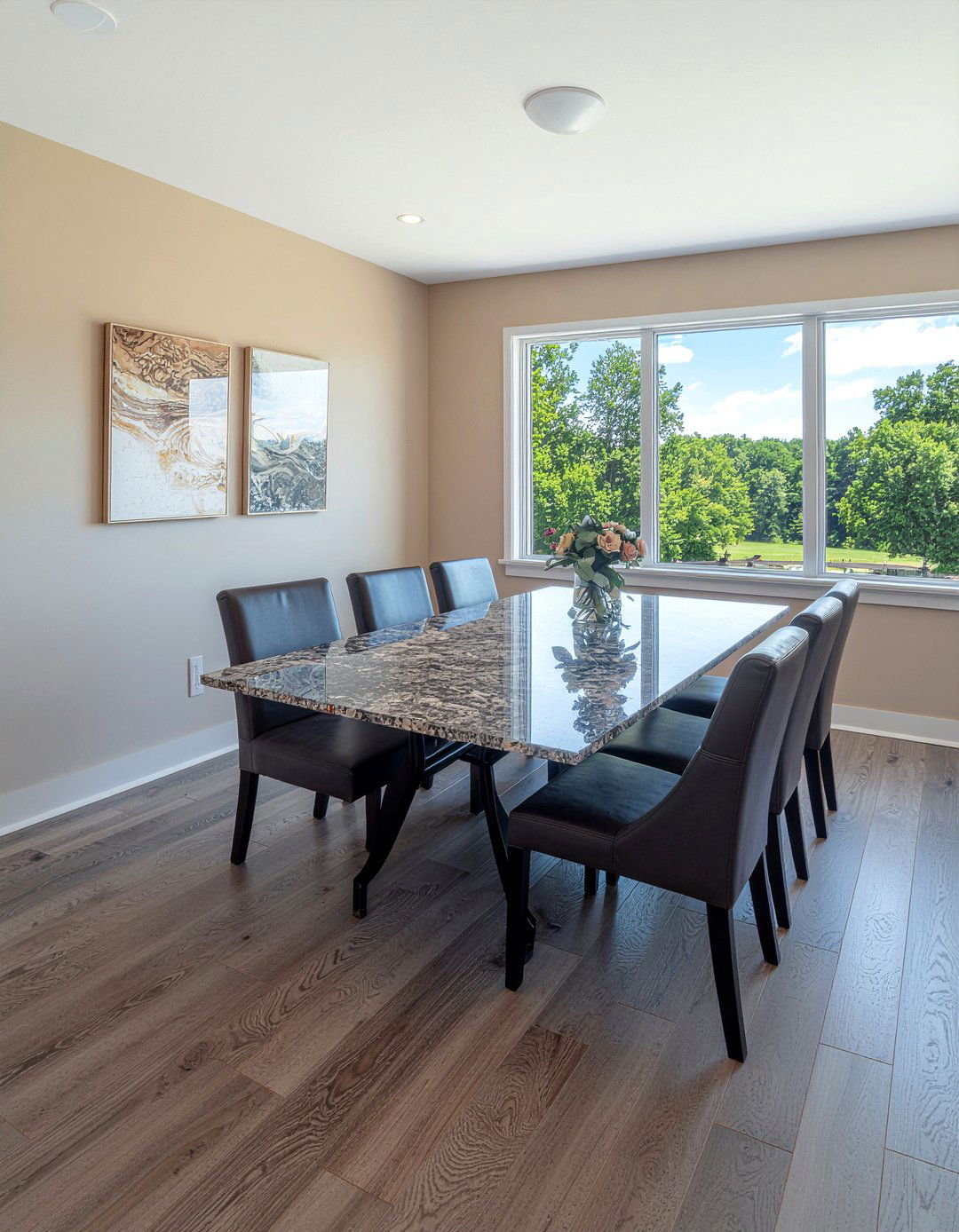 Stone Look Laminate Tiles - 30 dining room laminate floor ideas