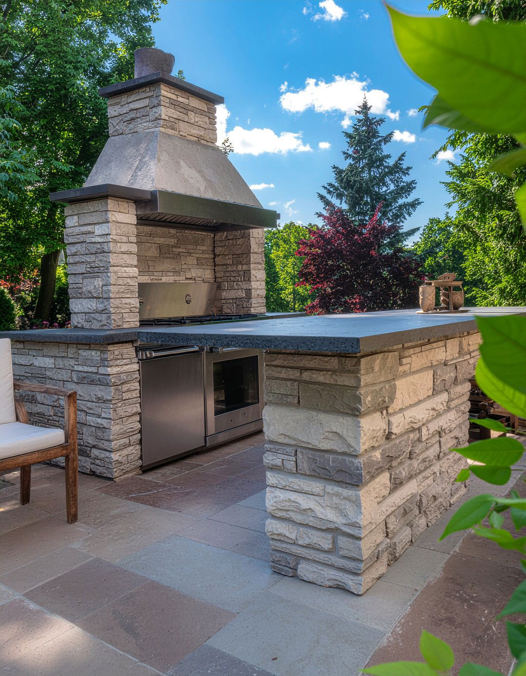 Stone Outdoor Kitchen Island - 30 outdoor kitchen island ideas