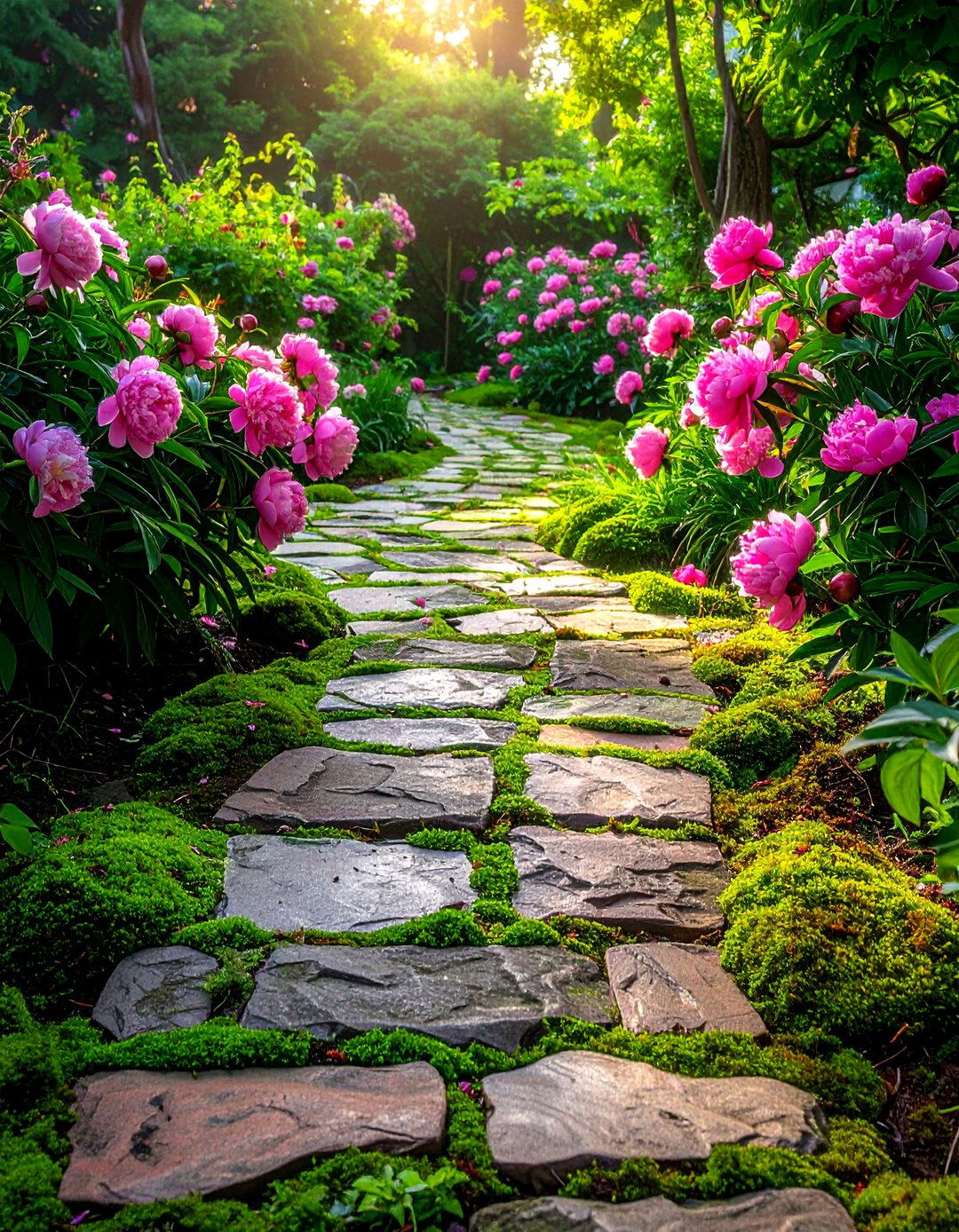 Stone Paver Walkway - 30 backyard decor ideas