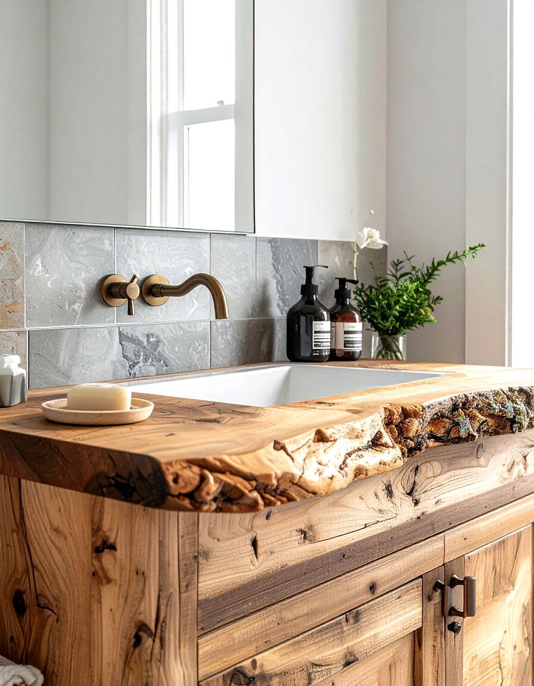 Stone Soap Dispenser - 30 bathroom soap dispenser ideas