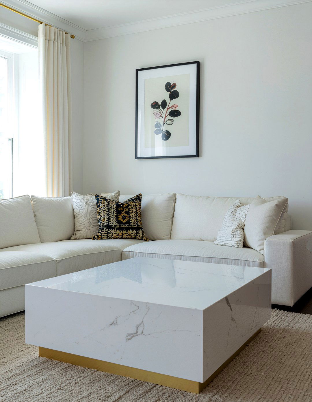 Stone Surface - 30 dust-free living room ideas