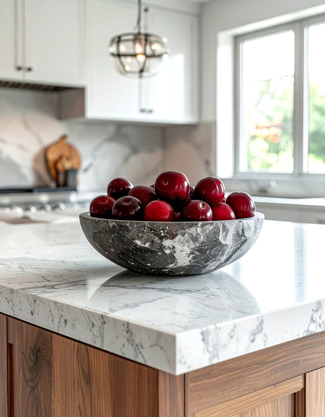 Stone fruit bowl - 30 fruit bowl ideas