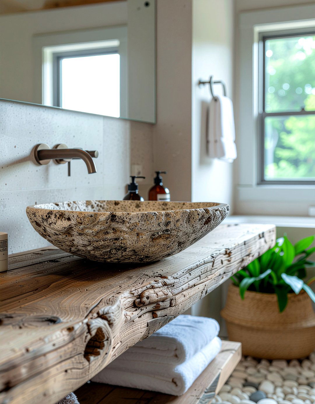 30 Rustic Bathroom Vanity Ideas for a Farmhouse Style Look