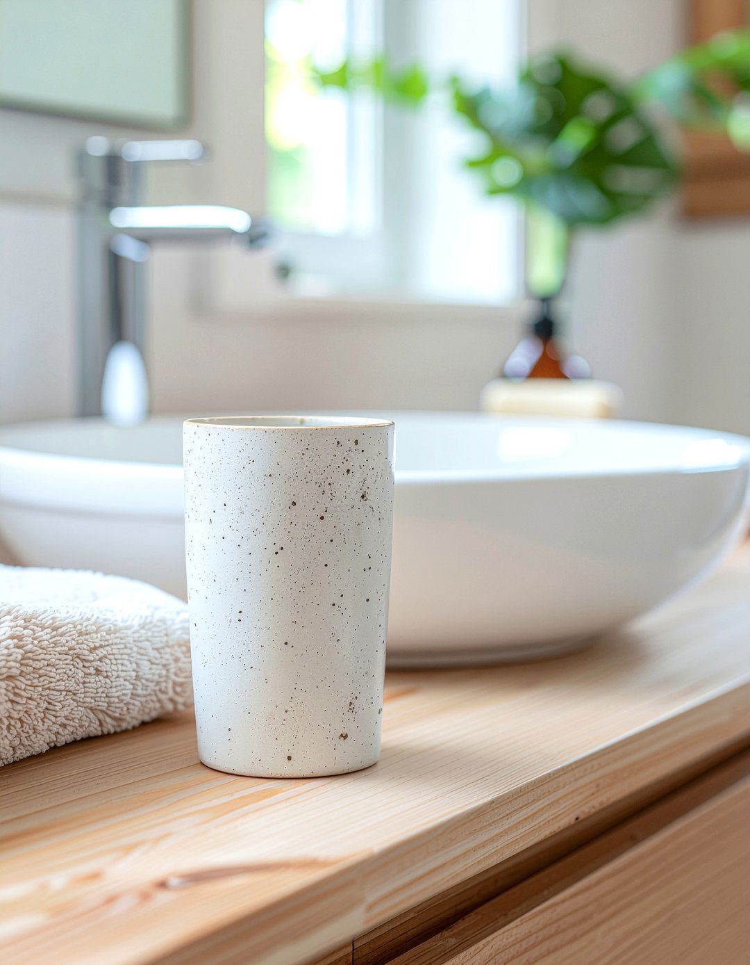 Stoneware Bathroom Tumbler - 30 bathroom tumbler ideas