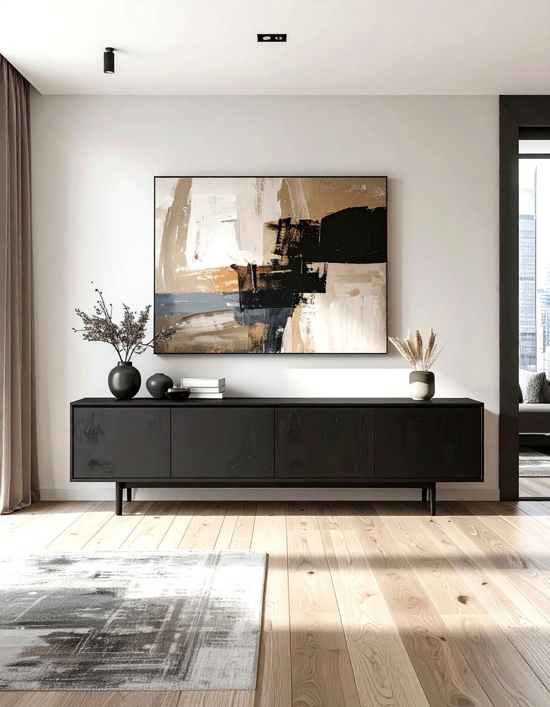 Storage Credenza - 30 dining room storage tips