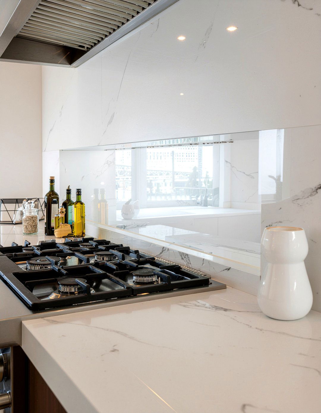 Stove Backsplash Niche - 30 kitchen niche ideas