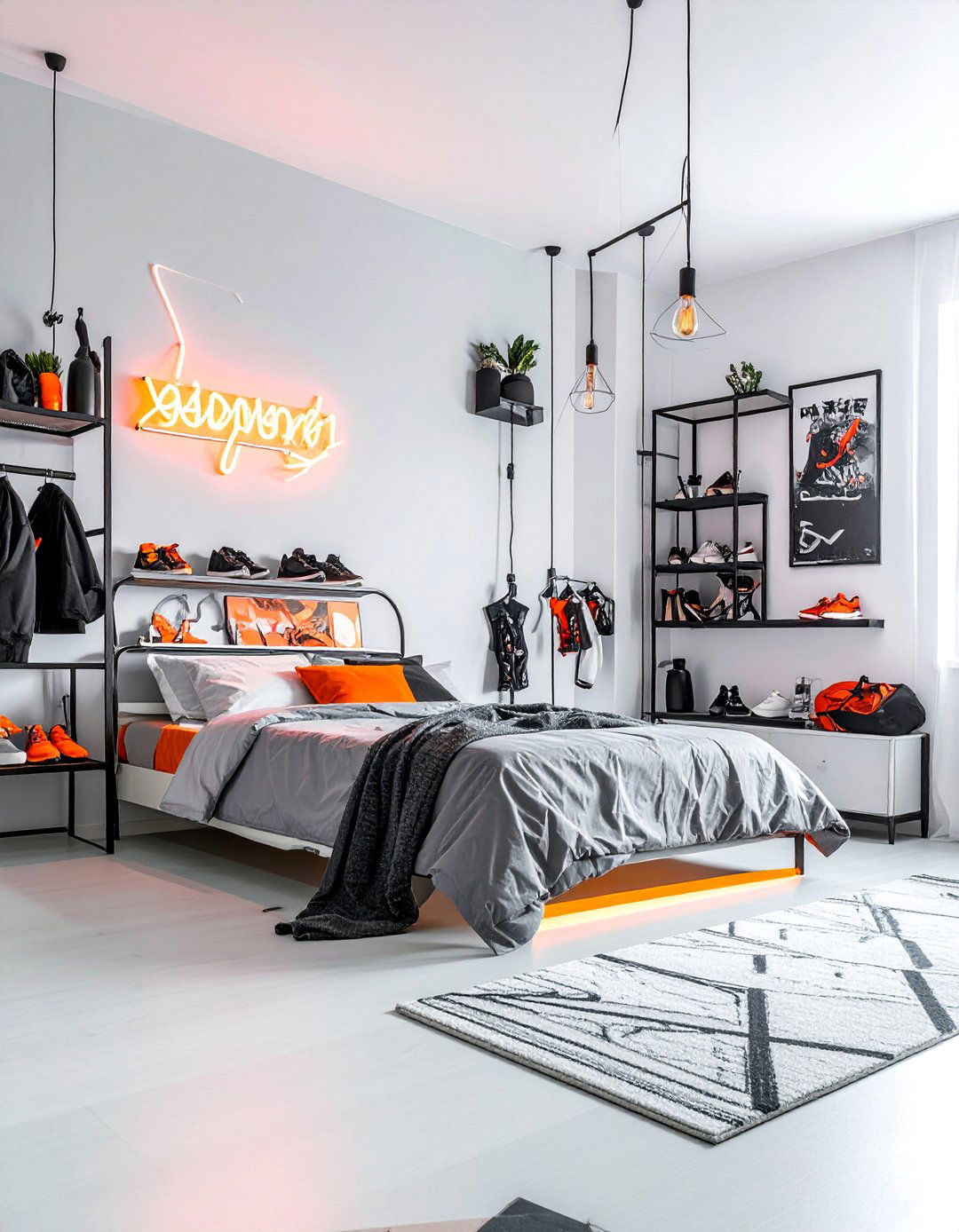 Streetwear Style Bedroom - 30 teenager bedroom decor ideas
