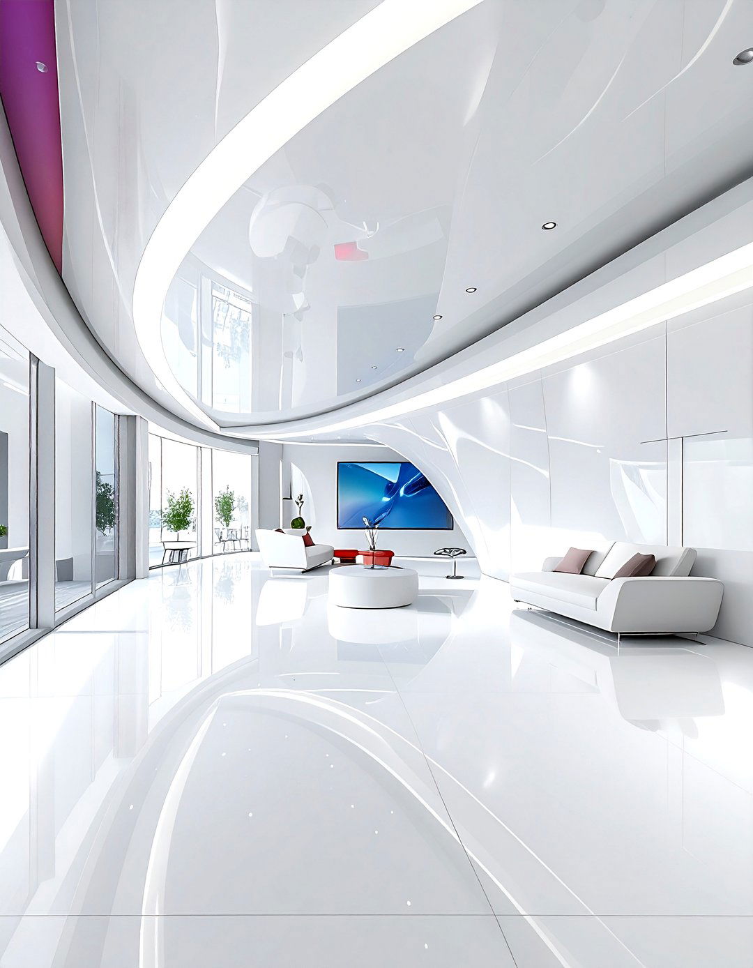 Stretch Ceiling - 30 living room ceiling designs