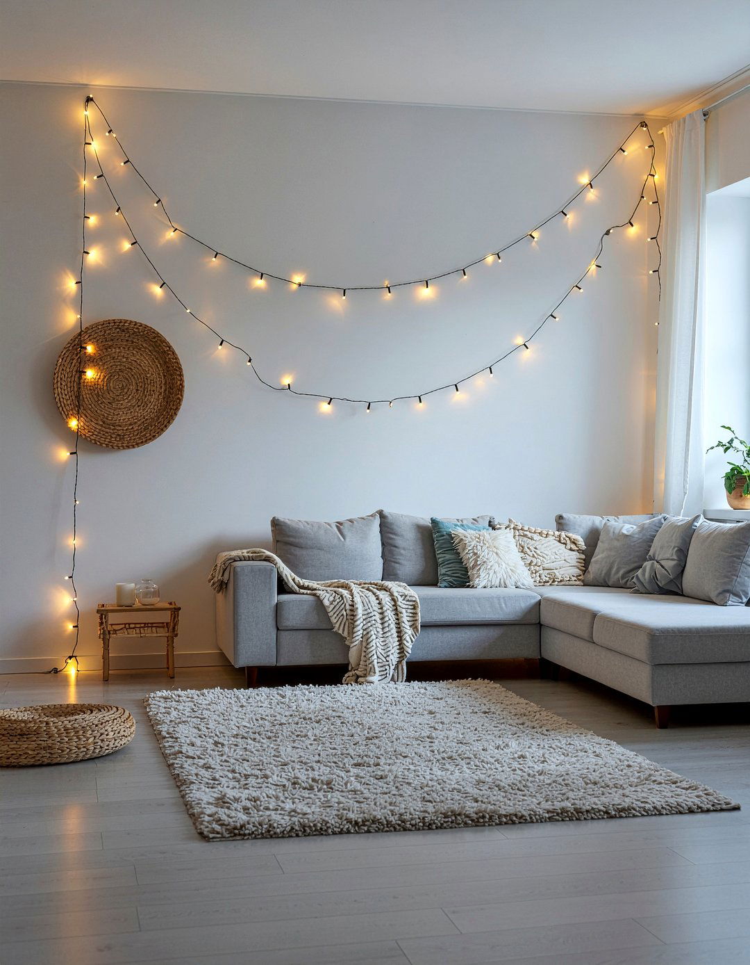 30 Creative Command Strip Living Room Ideas for Easy Decor