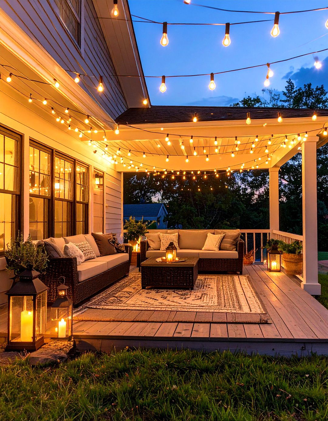 30 Back Porch Decor Ideas for a Cozy Outdoor Sanctuary
