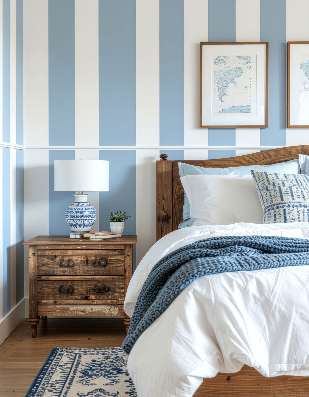 Striped Bedroom Wallpaper - 30 bedroom wallpaper ideas