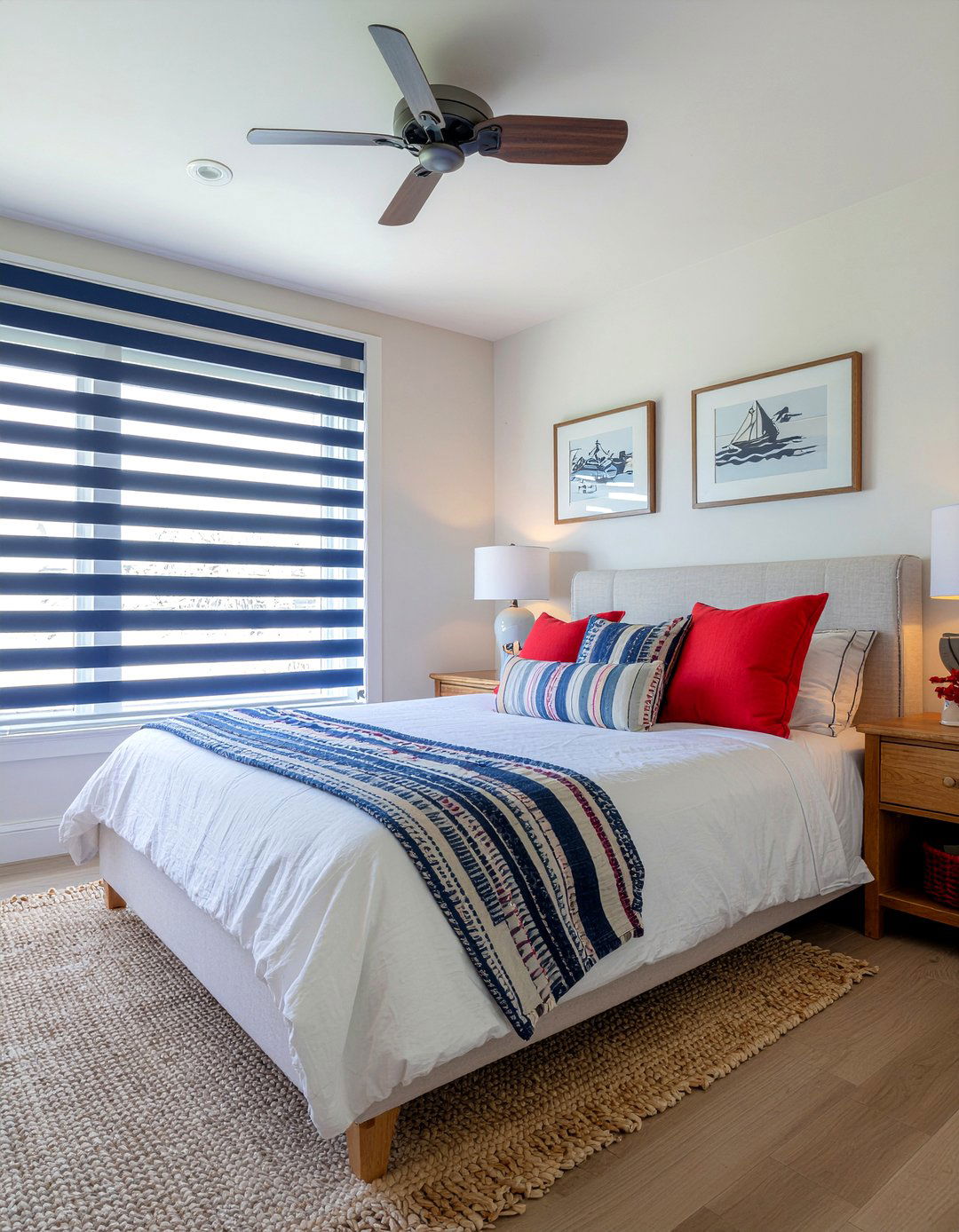 Striped Blinds Bedroom - 30 bedroom blinds