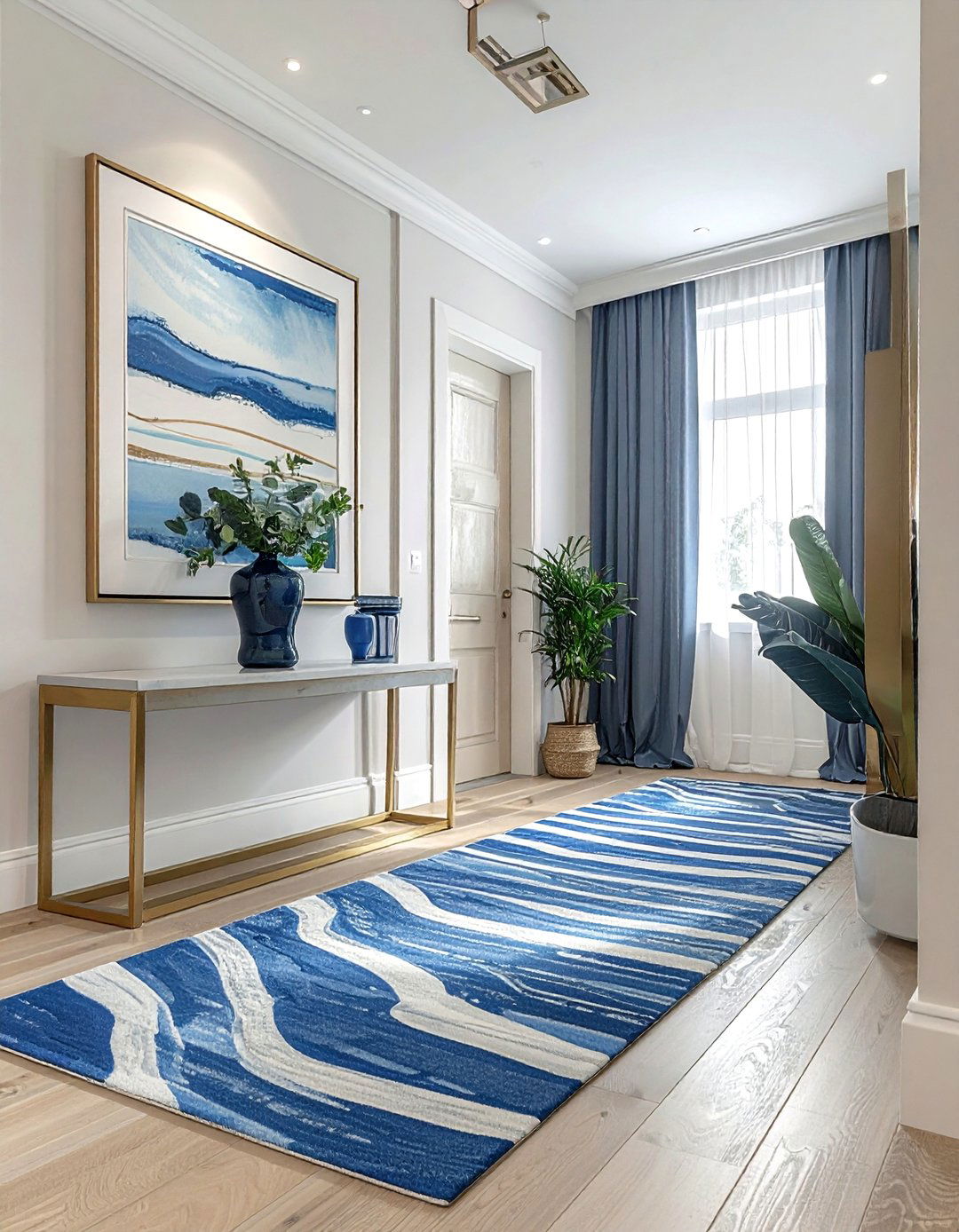 Striped Hallway Decor - 30 stripe decor ideas