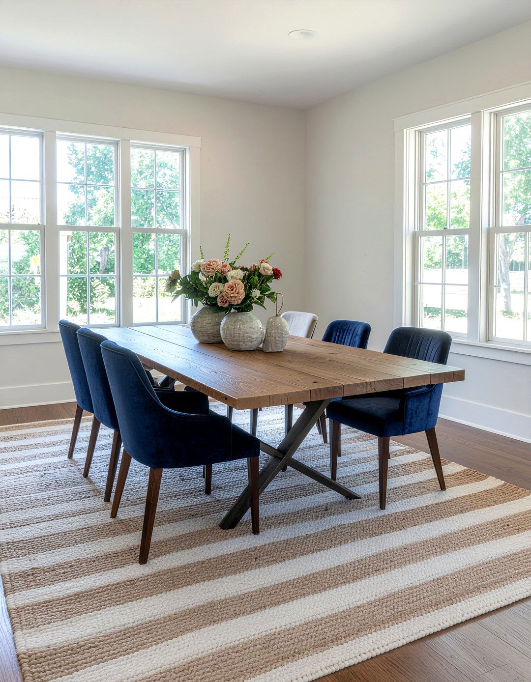 30 Neutral Rug Dining Room Ideas for a Sophisticated Space