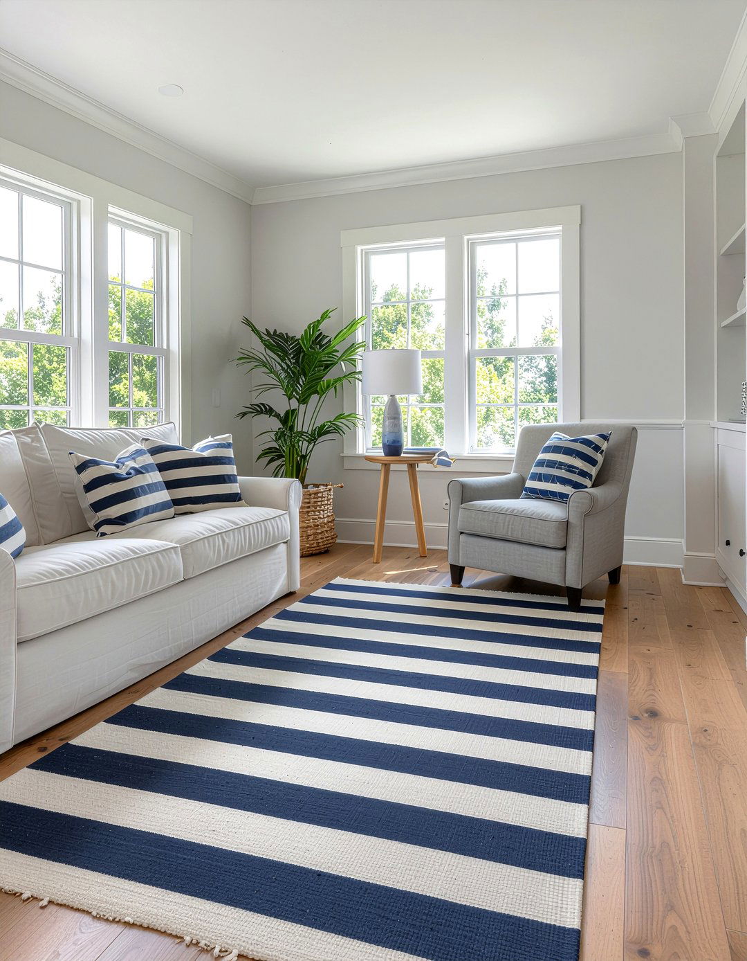 Striped living room rug - 30 living room rugs