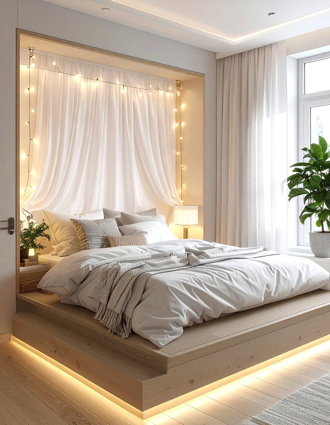 Studio Apartment Bed Nook - 30 studio apartment decor ideas
