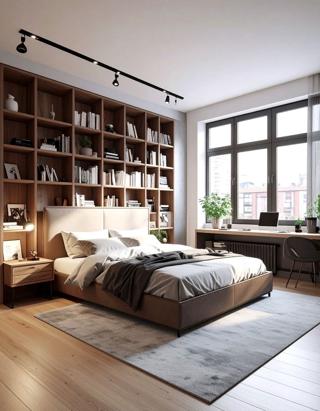 Studio Apartment Bedroom Zone - 30 bedroom space planning ideas