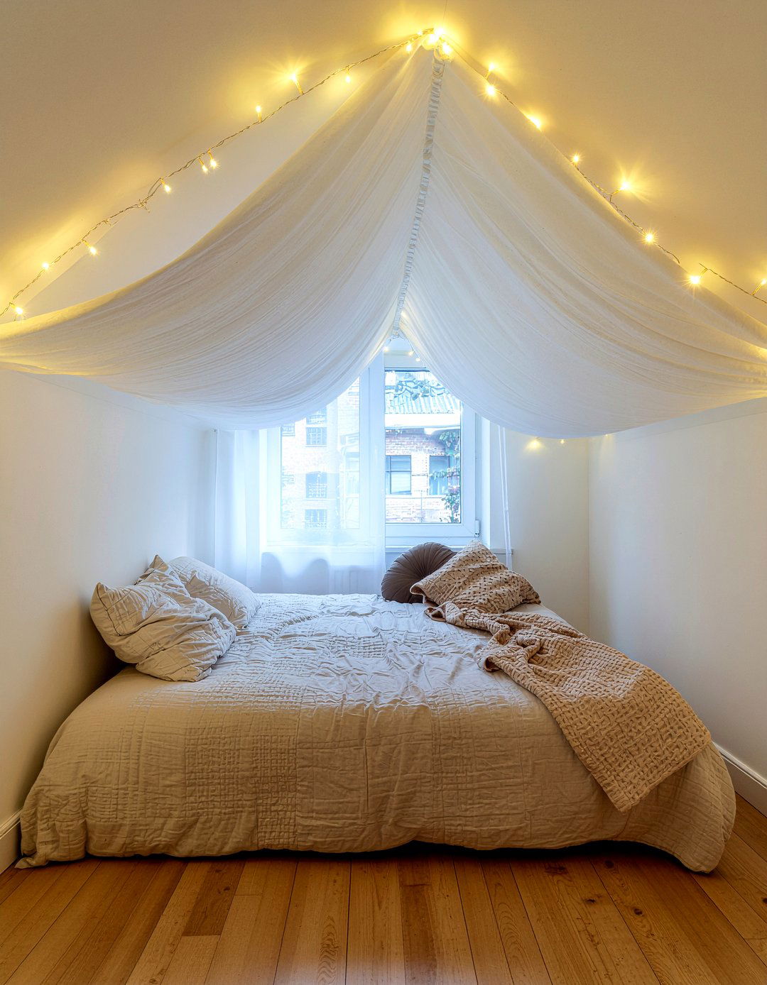 Studio Apartment Ceiling Curtain - 30 studio apartment bedroom ideas