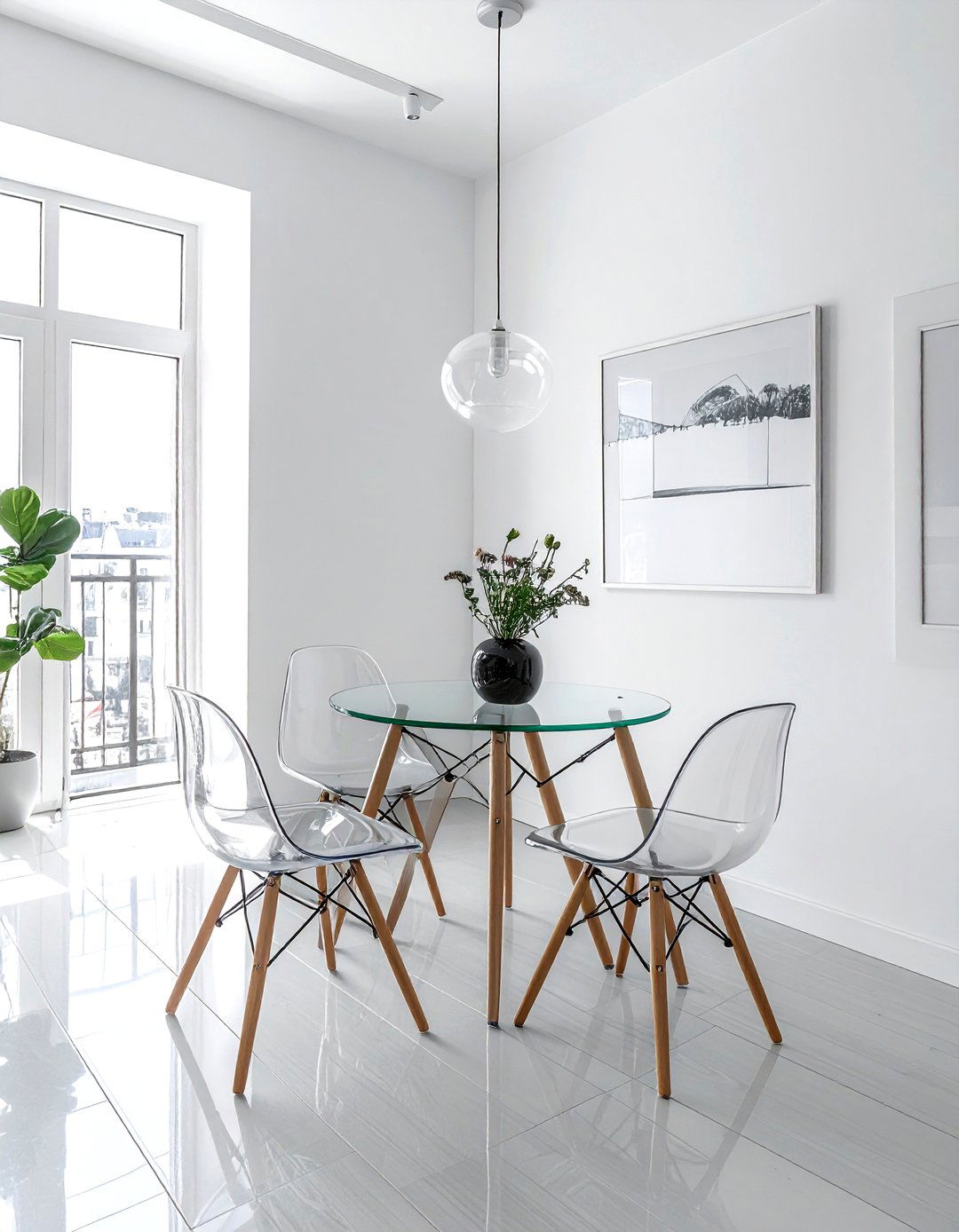 Studio Apartment Dining Zone - 30 dining room furniture layout