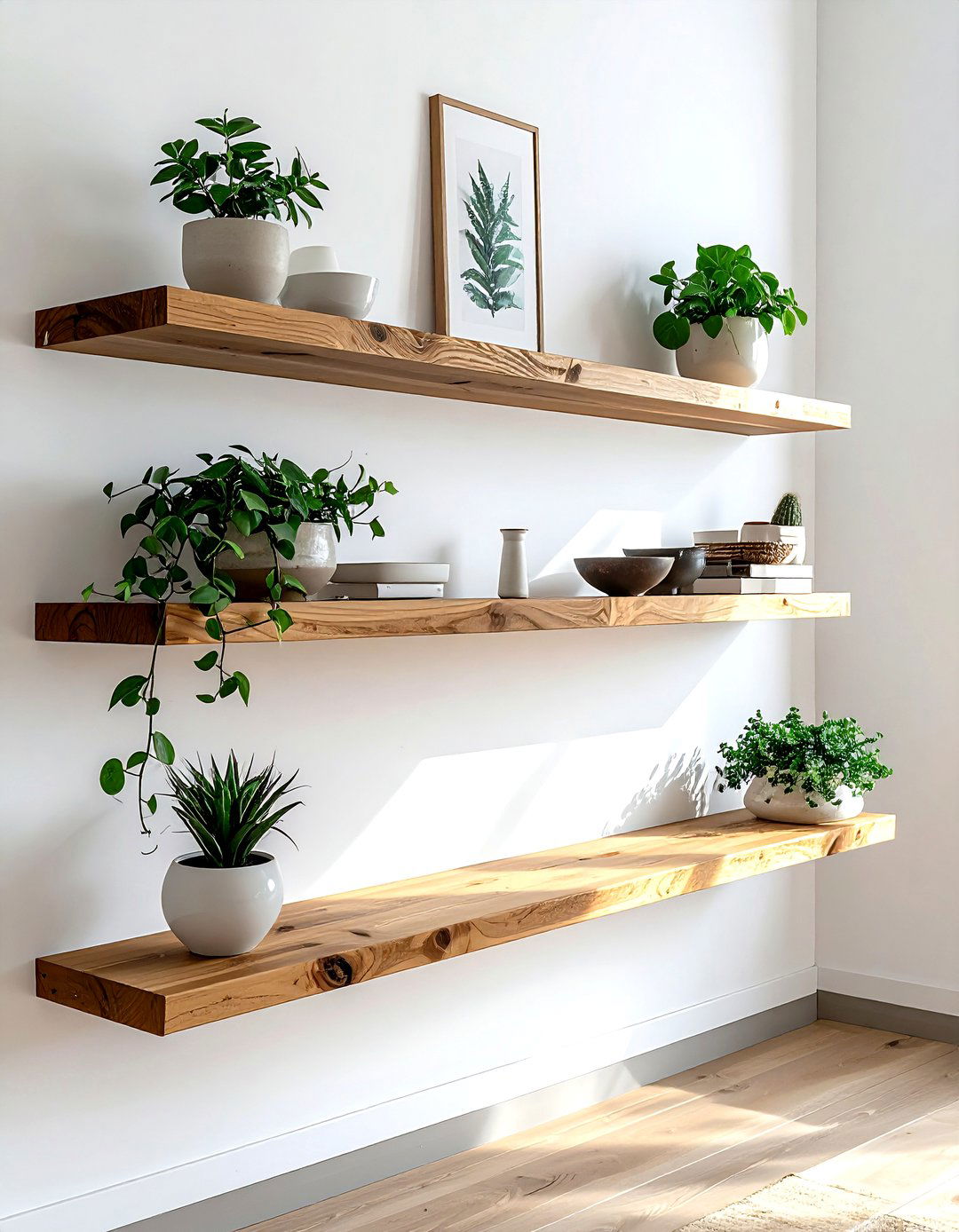 Studio Apartment Floating Shelf - 30 studio apartment decor ideas