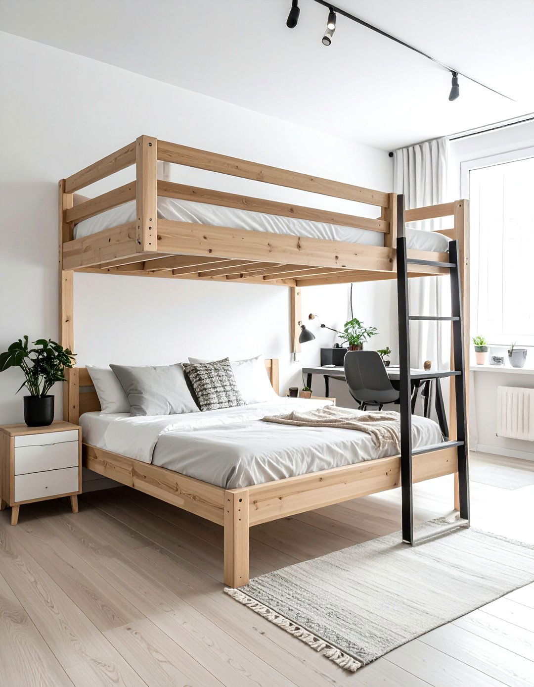 Studio Apartment Loft Bed - 30 studio apartment decor ideas