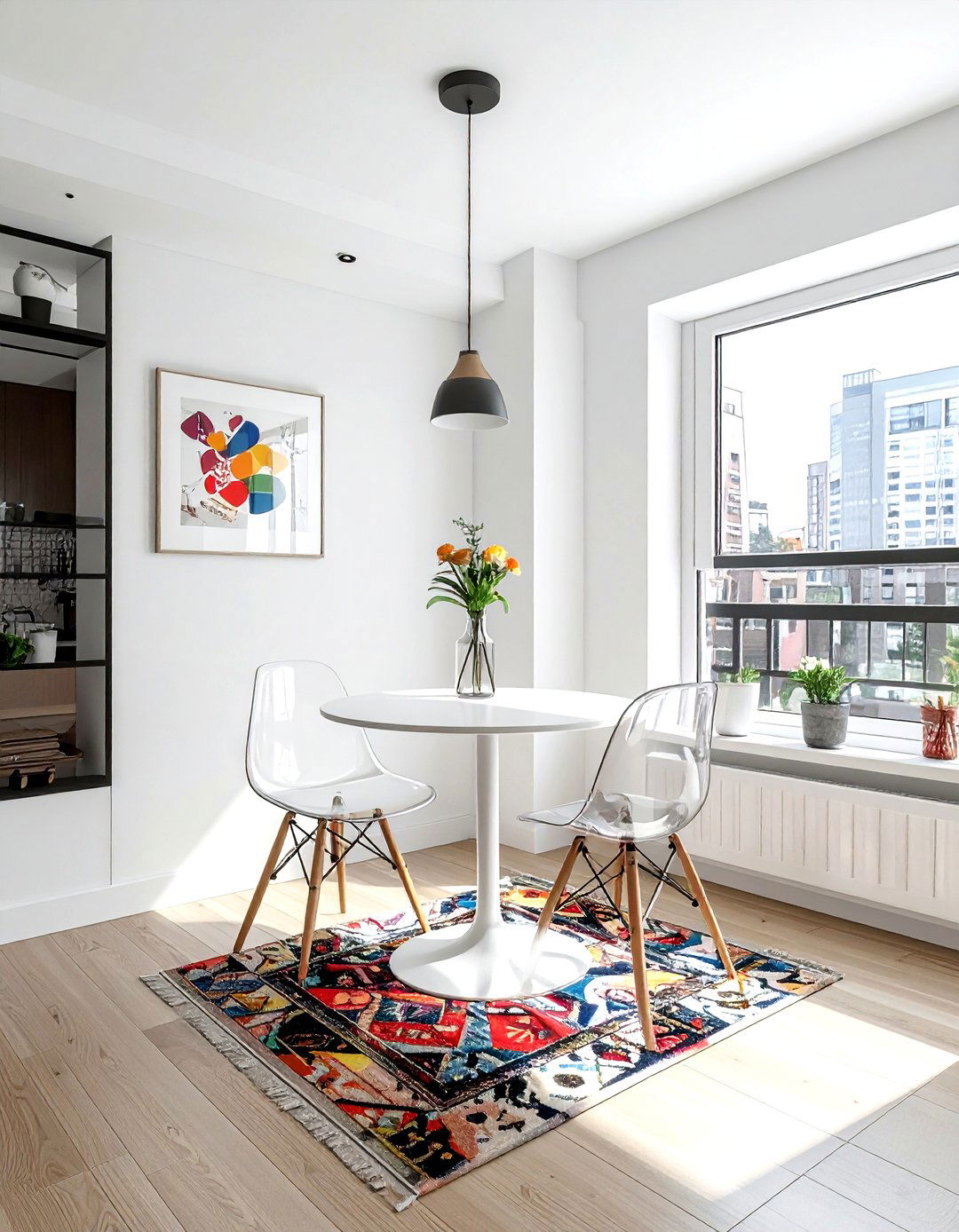 Studio apartment dining - 30 intimate dining room ideas