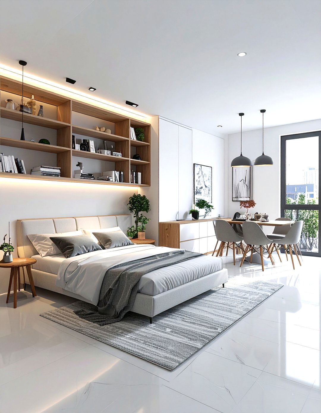 Studio apartment furniture layout - 30 living room floor plan ideas